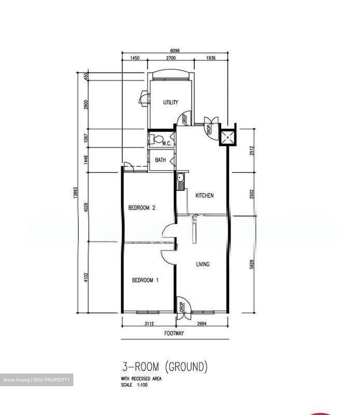 Blk 26 Toa Payoh East (Toa Payoh), HDB 3 Rooms #630081281